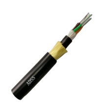 Cabo fibra optica ADSS Outdoor Single Mode 24 48 96 Core ADSS Fiber Optic Cable